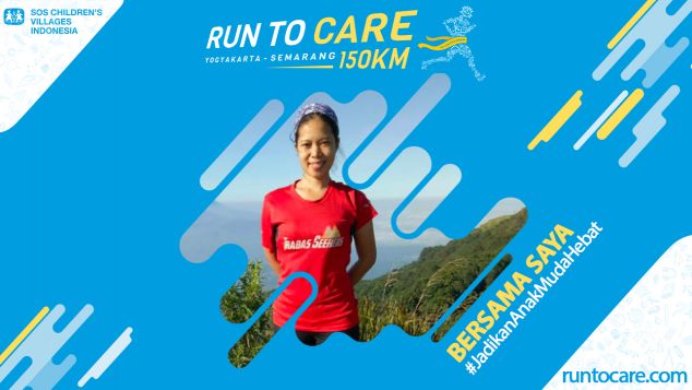 Siska Berlari 150 KM Demi 2.200 Anak Negeri
