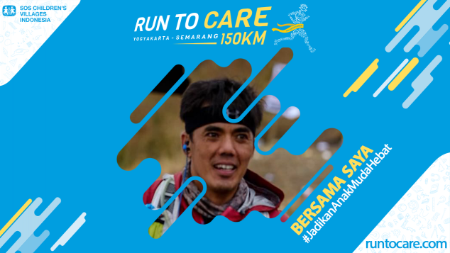 Edi Berlari 150 KM Demi 2.200 Anak Negeri
