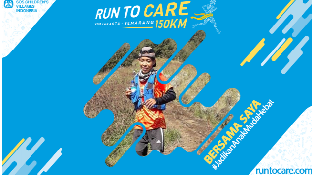 Faris Berlari 150 KM Demi 2.200 Anak Negeri