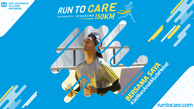 M. Agung Berlari 150 KM Demi 2.200 Anak Negeri