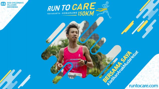 Andre A Berlari 150 KM Demi 2.200 Anak Negeri