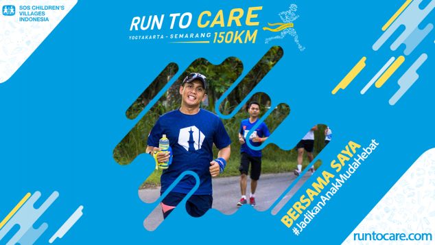 Nick Berlari 150 KM Demi 2.200 Anak Negeri