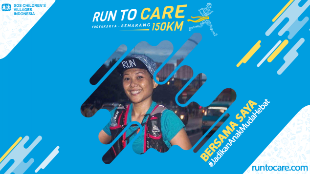 Iriyanti Berlari 150 KM Demi 2.200 Anak Negeri