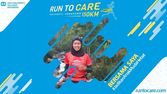 Reni Berlari 150 KM Demi 2.200 Anak Negeri