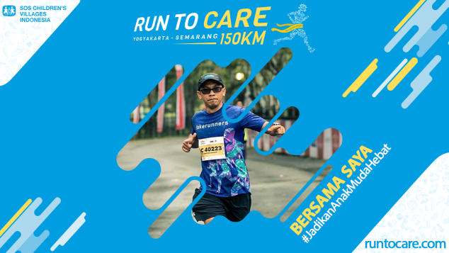 Rian Berlari 150 KM Demi 2.200 Anak Negeri