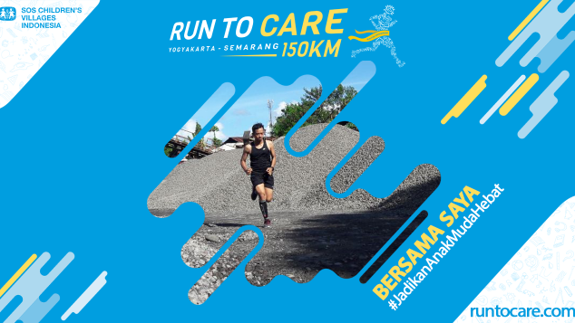 Wibowo Berlari 150 KM Demi 2.200 Anak Negeri