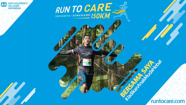 Wiwid Berlari 150 KM Demi 2.200 Anak Negeri