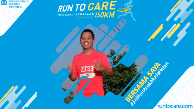 Erwin Berlari 150 KM Demi 2.200 Anak Negeri