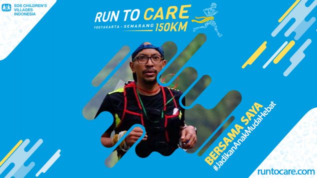 Dodo Berlari 150 KM Demi 2.200 Anak Negeri