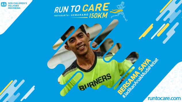 M. Syahrudin Berlari 150 KM Demi 2.200 Anak Negeri