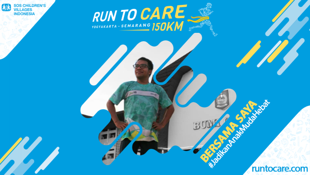 Wisnu Berlari 150 KM Demi 2.200 Anak Negeri