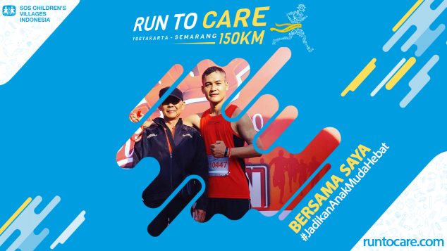 Robianto Berlari 150 KM Demi Anak Negeri