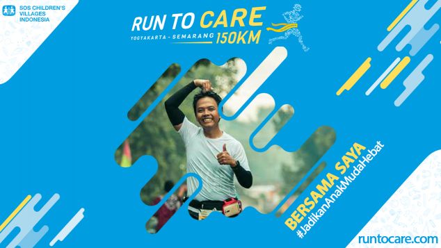 Pandu Berlari 150 KM Demi 2.200 Anak Negeri