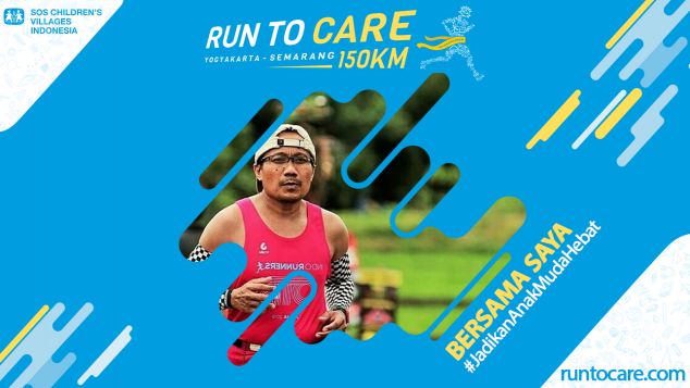 M. Ismail Berlari 150 KM Demi 2.200 Anak Negeri