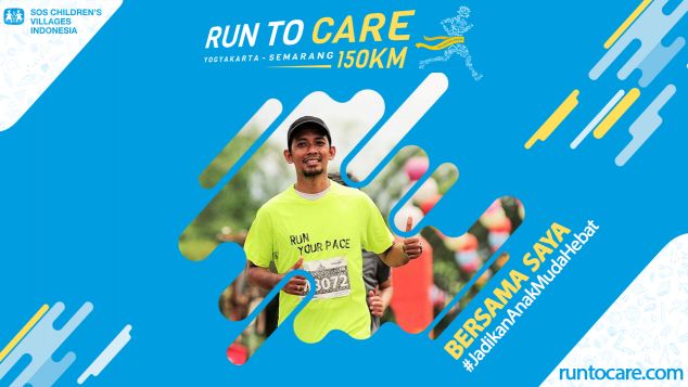 Dedy Berlari 150 KM Demi 2.200 Anak Negeri