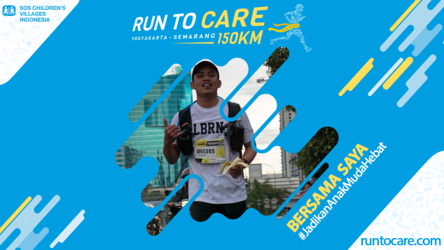 Fahri Reza Berlari 150 KM Demi 2.200 Anak Negeri