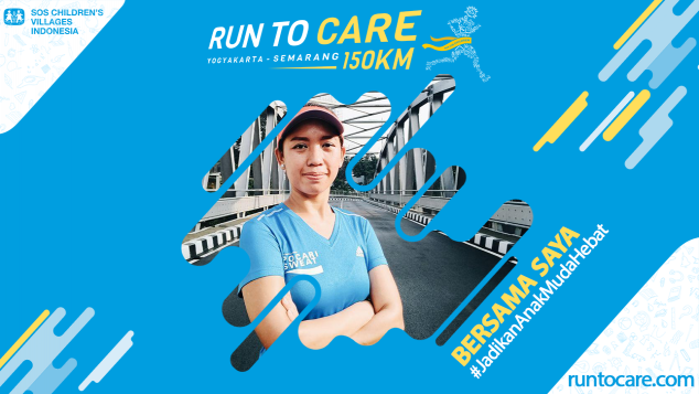 Siti Berlari 150 KM Demi 2.200 Anak Negeri