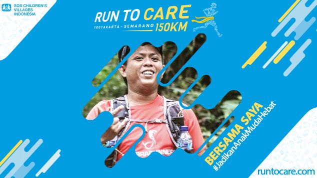 Bustamin Berlari 150 KM Demi 2.200 Anak Neger