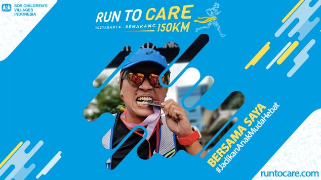 Epat Berlari 150 KM Demi 2.200 Anak Negeri