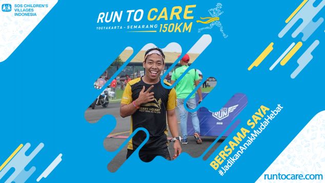 Syaicar Berlari 150 KM Demi Anak 2.200 Negeri