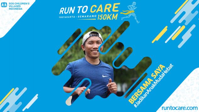Asyrofi Berlari 150 KM Demi 2.200 Anak Negeri