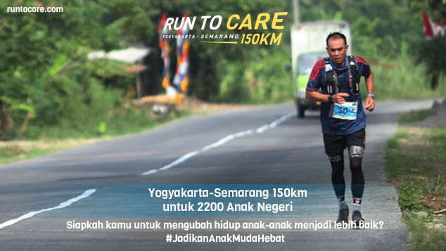 Vonny Berlari 150 KM Demi 2.200 Anak Negeri