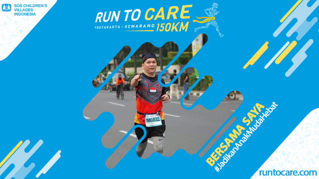 Ivan Tjayadi Berlari 150 KM Demi 2.200 Anak Negeri