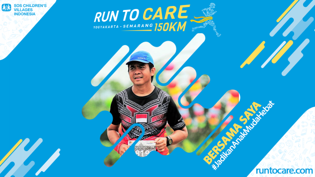 Taufiq Berlari 150 KM Demi 2.200 Anak Negeri