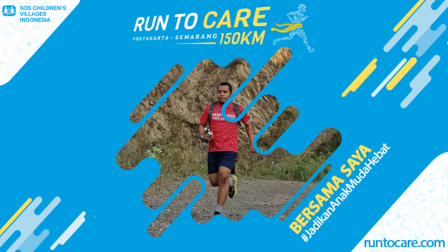 Hendrik Berlari 150 KM Demi 2.200 Anak Negeri