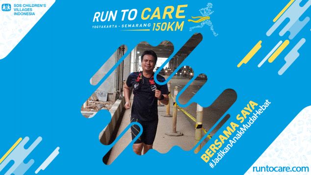 Beny Berlari 150 KM Demi 2.200 Anak Negeri