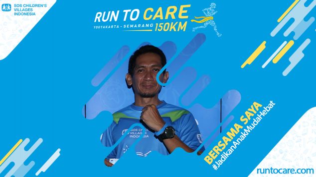 Dadang Berlari 150 KM Demi 2.200 Anak Negeri
