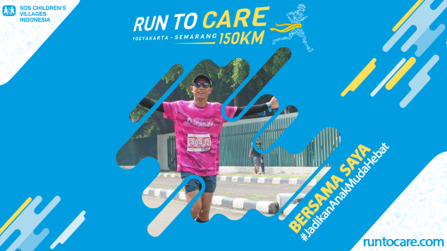 Severinus Berlari 150 KM Demi 2.200 Anak Negeri