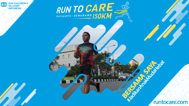 Michael Berlari 150 KM Demi 2.200 Anak Negeri