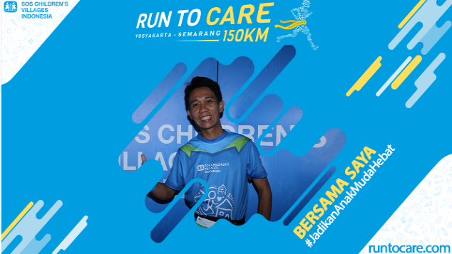Hendra Berlari 150 KM Demi 2.200 Anak Negeri