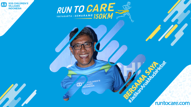 Rahmat Berlari 150 KM Demi 2.200 Anak Negeri