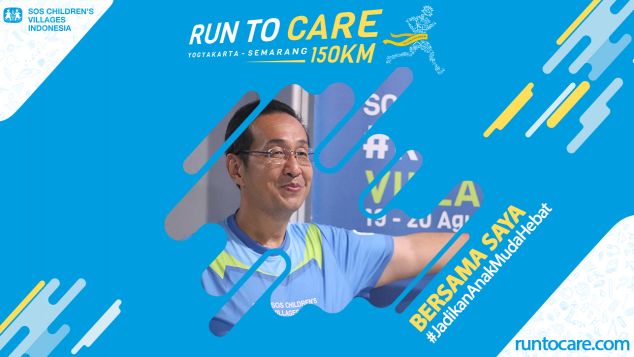Tjoa Berlari 150 KM Demi 2.200 Anak Negeri