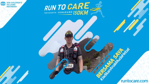 Stefan Berlari 150 KM Demi 2.200 Anak Negeri