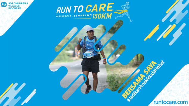Bambang Berlari 150 KM Demi 2.200 Anak Negeri