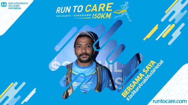 Ibnu Berlari 150 KM Demi 2.200 Anak Negeri