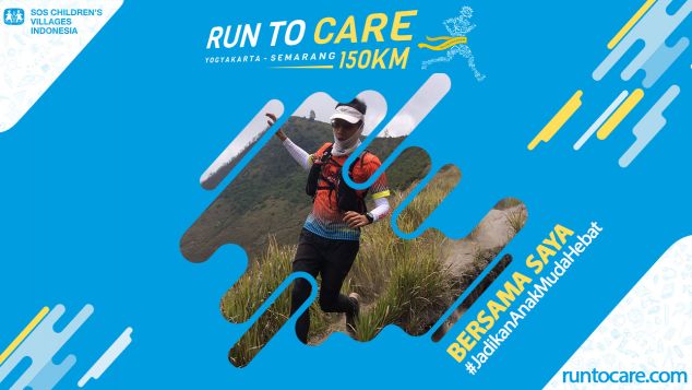 Badra Berlari 150 KM Demi 2.200 Anak Negeri
