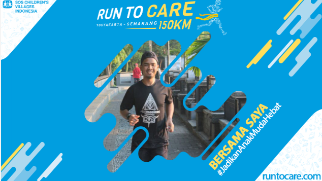 Gilang Berlari 150 KM Demi 2.200 Anak Negeri