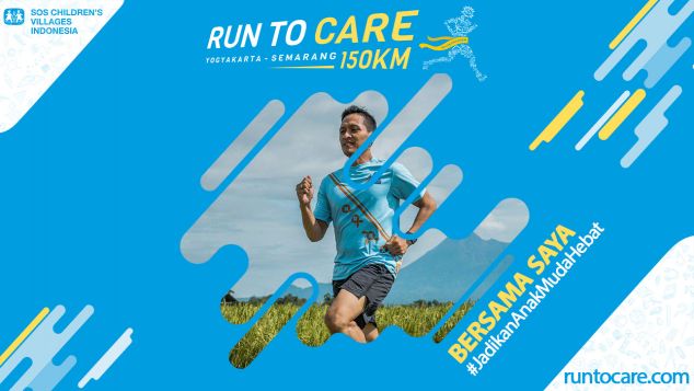 Agung M Berlari 150 KM Demi 2.200 Anak Negeri