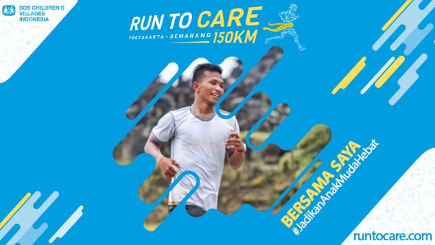 Alan Berlari 150 KM Demi 2.200 Anak Negeri