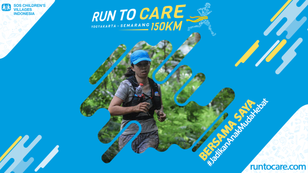 Maya Berlari 150 KM Demi 2.200 Anak Negeri