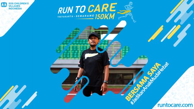 Yuli Setiadi Berlari 150 KM Demi 2.200 Anak Negeri
