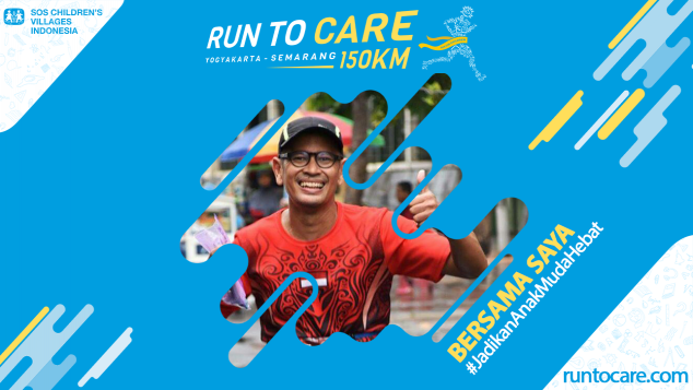 Kamal Berlari 150 KM Demi 2.200 Anak Negeri