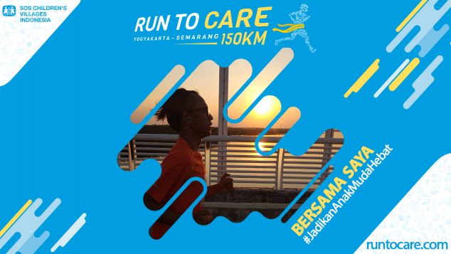 Muhamad Eghi Berlari 150 KM Demi 2.200 Anak Negeri