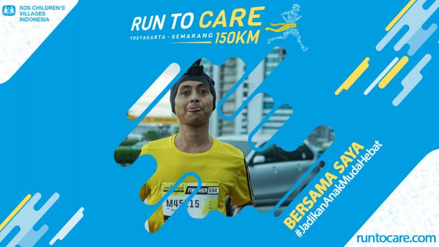 Prihatin Berlari 150 KM Demi 2.200 Anak Negeri