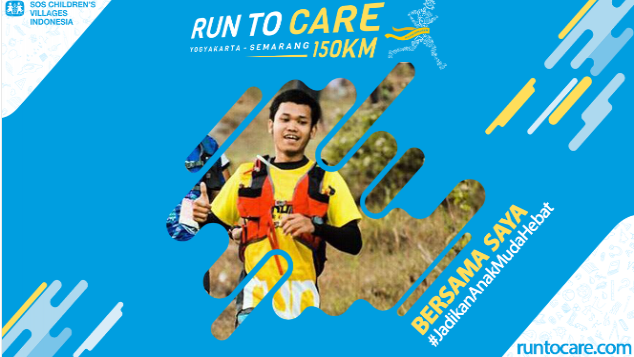 Fauzi Berlari 150 KM Demi 2.200 Anak Negeri