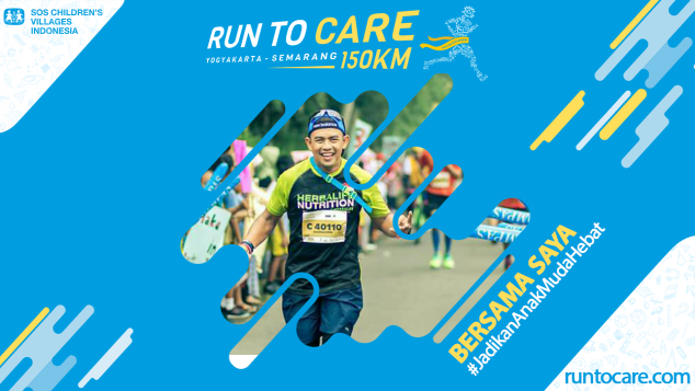 Izzad Berlari 150 KM Demi 2.200 Anak Negeri